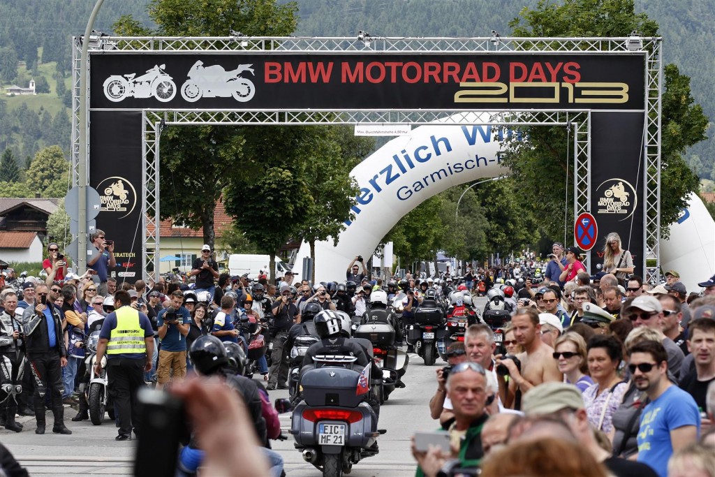 BMW Motorrad Days 2013; Garmisch-Partenkirchen, am 06.07.2013