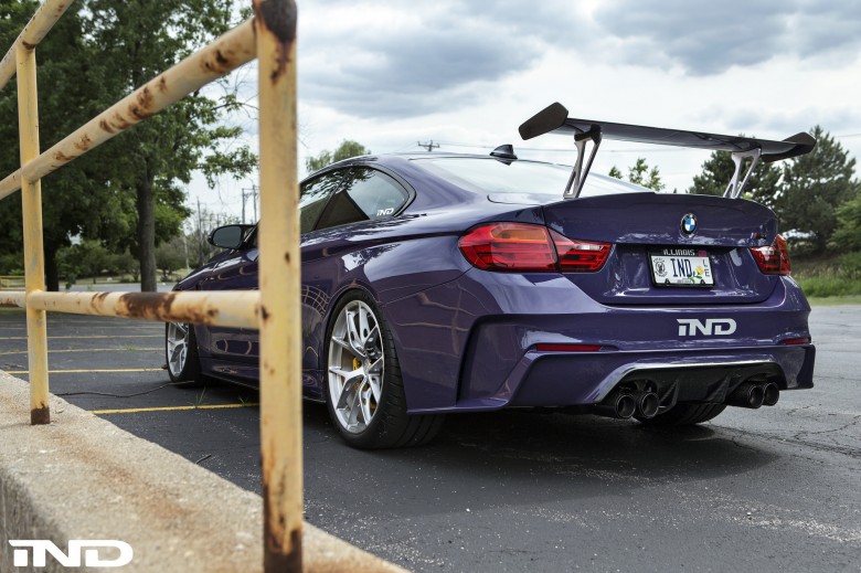 Utraviolet BMW M4 With Aftermarket Goodies By IND Distribution
