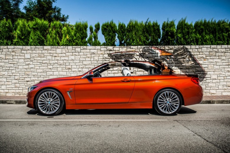 BMWBLOG - BMW TEST - BMW 430i Cabrio - Sunset Orange (25)