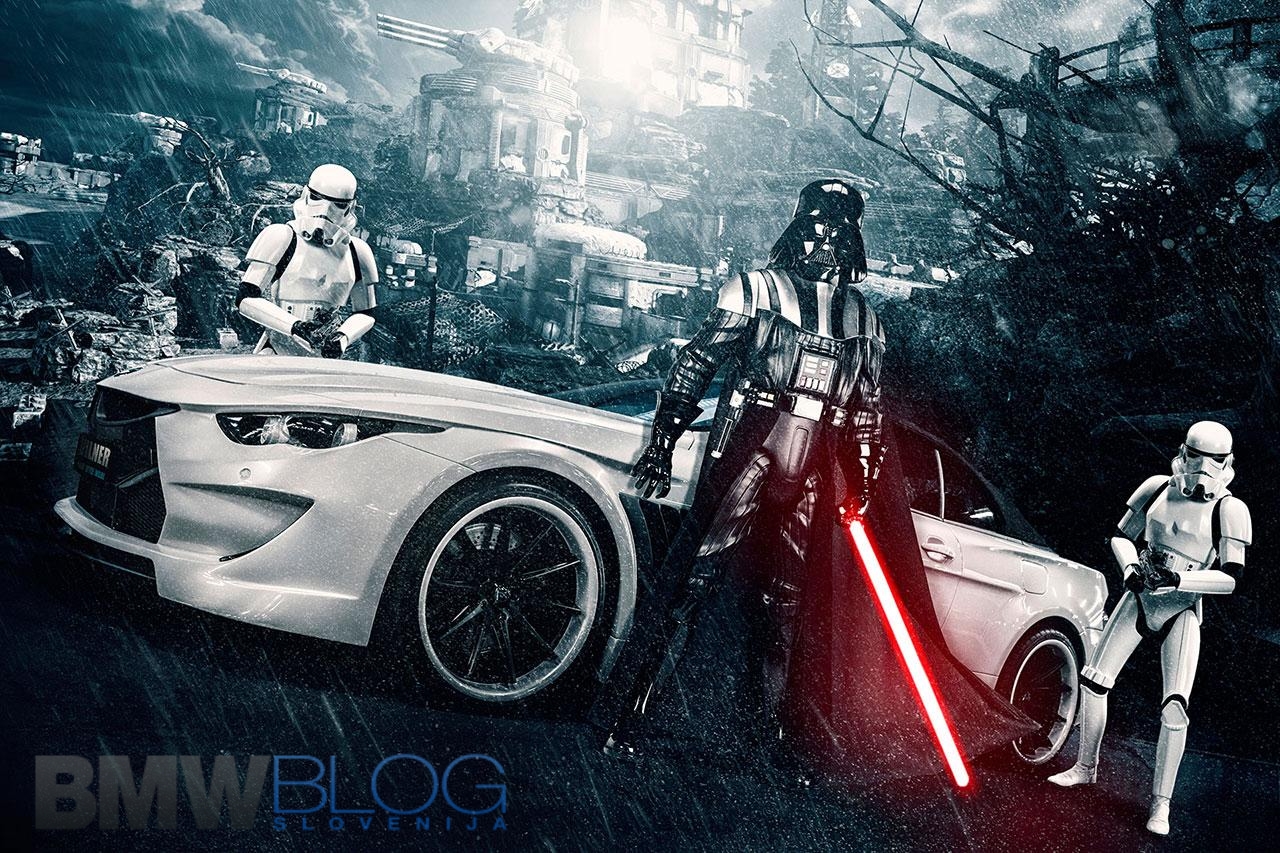 Vilner preobrazi BMW serijo 6 v lik iz filmov Star Wars