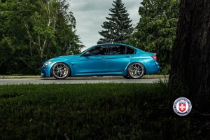 Atlantis Blue BMW M3 with HRE P101 Wheels