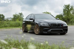 Black Sapphire Metallic BMW M5 Cleanly Modded By IND Distribution