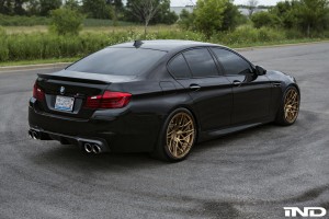 Black Sapphire Metallic BMW M5 Cleanly Modded By IND Distribution