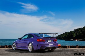 Gorgeous Ultraviolet Purple BMW M4 Gets Some Modifications