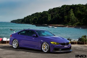 Ultraviolet BMW M4 Gets A Photoshoot