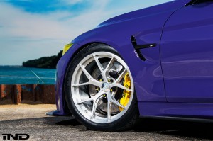 Gorgeous Ultraviolet Purple BMW M4 Gets Some Modifications