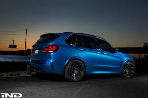 Long Beach Blue BMW X5 M By IND Distribution
