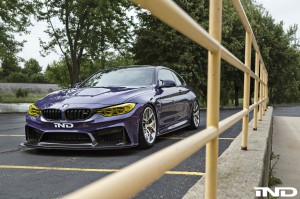 traviolet BMW M4 With Aftermarket Goodies By IND Distribution