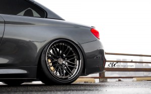 Mineral Gray BMW M4 Convertible With EDC Wheels & Carbon Fiber