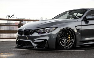 Mineral Gray BMW M4 Convertible With EDC Wheels & Carbon Fiber