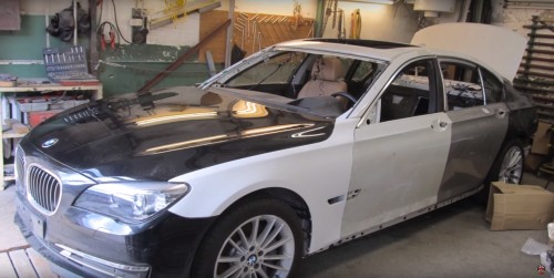Kako poteka popolna obnova totalke BMW serije 7 …