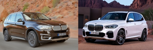 Primerjava: stari in novi BMW X5 z bokom ob boku