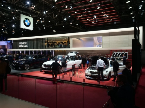 S čim je letos na pariškem avto salonu pozornost privabil BMW?