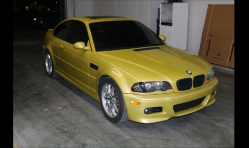 Koliko bi odšteli za Phoenix Yellow E46 BMW M3?