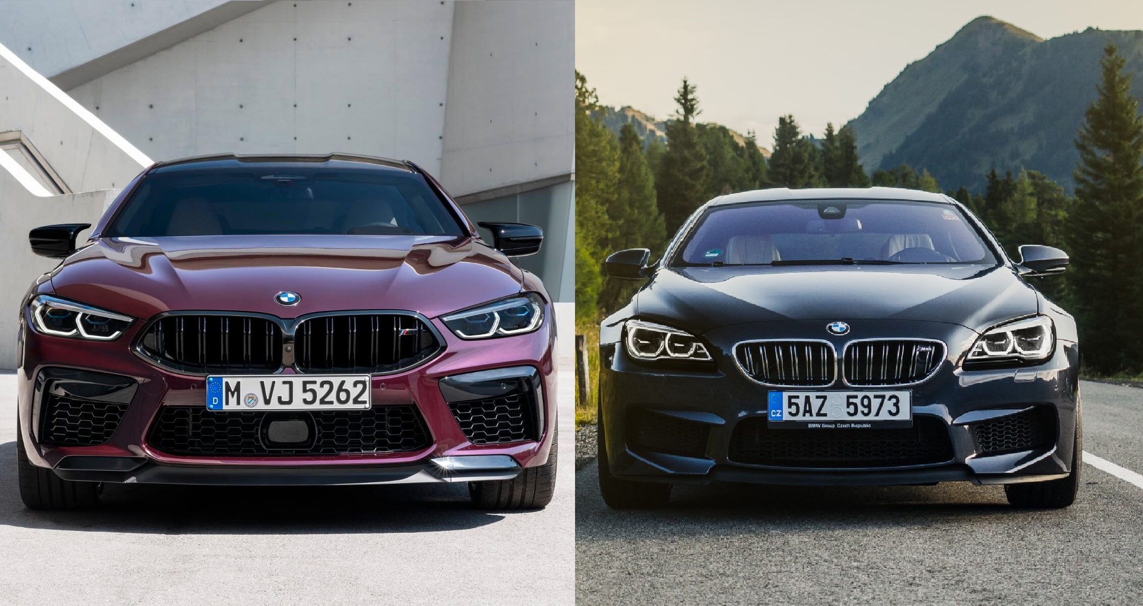 BMW M8 Gran Coupe vs BMW M6 Gran Coupe – kateri je lepši?