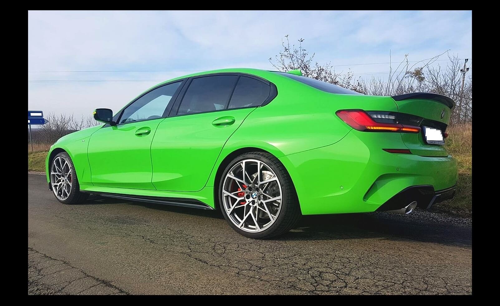 Verde Mantis Individual barva na BMW serije 3 je pravi “deal”!