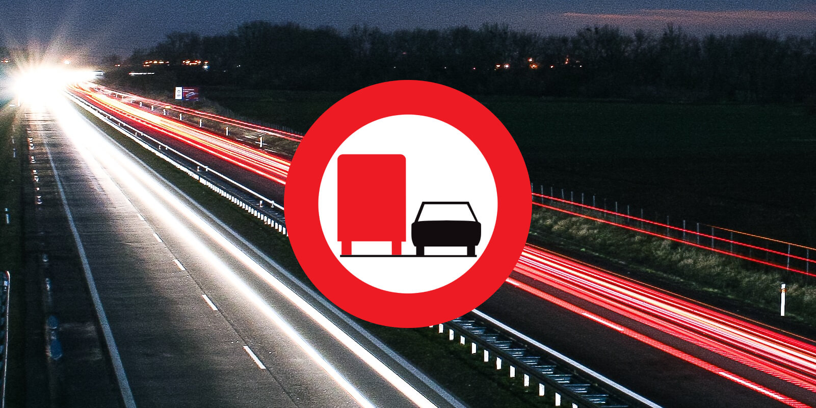 Od Kopra do Šentilja kmalu prepoved prehitevanja za tovorna vozila!