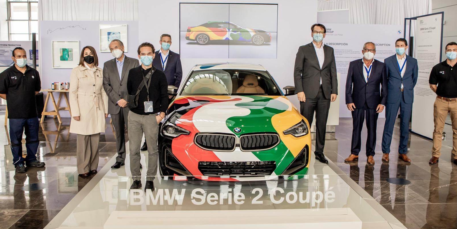 Novi BMW serije 2 se je preobrazil v umetnino